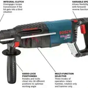 Rotomartillo Bosch 11255vsr Xtreme Sds Plus