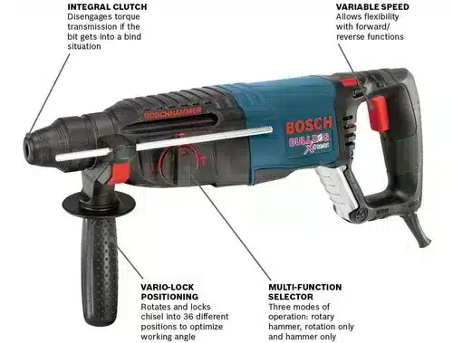 Rotomartillo Bosch 11255vsr Xtreme Sds Plus